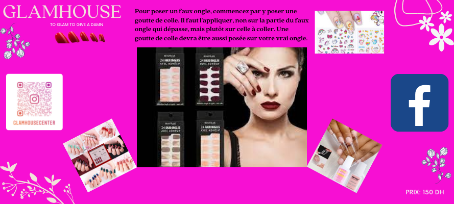 faux ongles adhésive